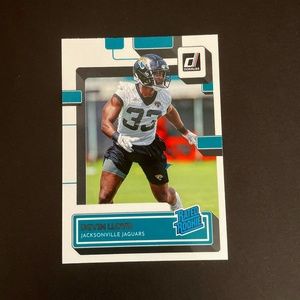 Devin Lloyd: Jacksonville Jaguars, Linebacker 2022 Panini Donruss Football #359
